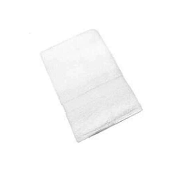 Monarch Brands Admiral Hospitality Standard Bath Towel, 27" x 50", White, 36 Towels ADML-2750-14 - main